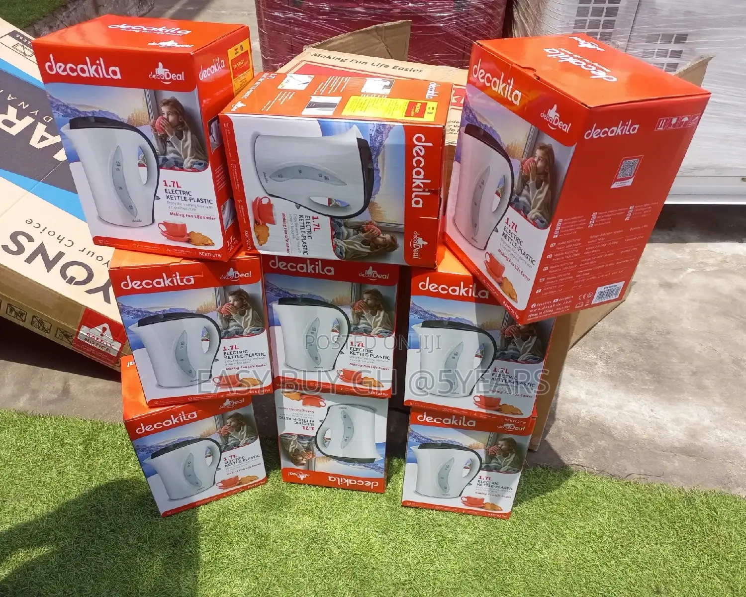 1.7L,1100w, Kettle Quality and Affordable Price.