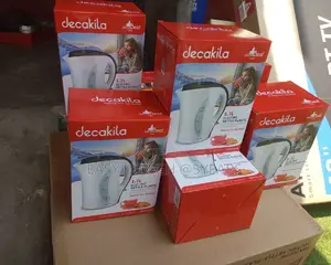 Boil Water Fast With Decakila Electric Plastic White Kettle