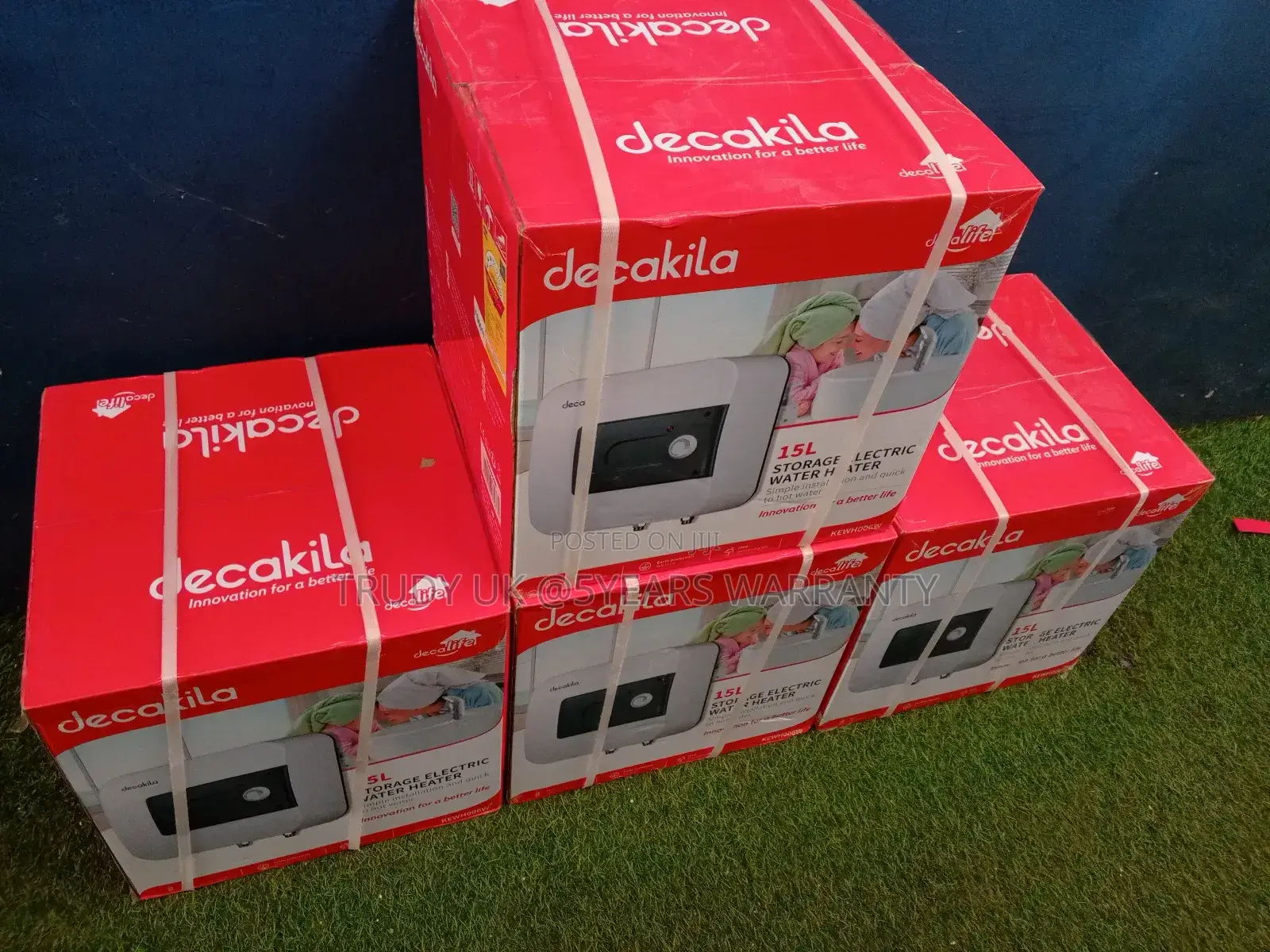 Storage Water Heater 15liters Decakila Brand New