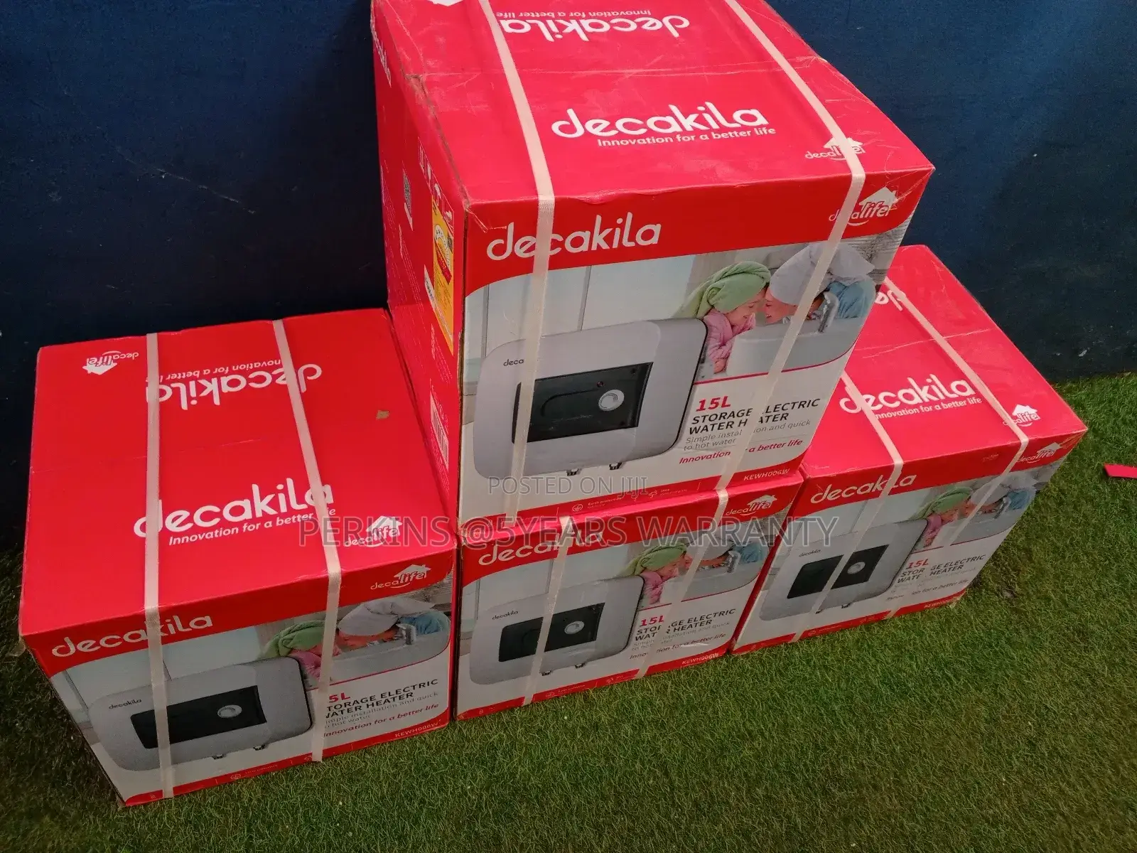 Storage Water Heater 15liters Decakila Brand New