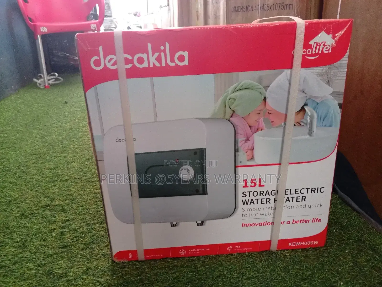 Storage Water Heater 15liters Decakila Brand New