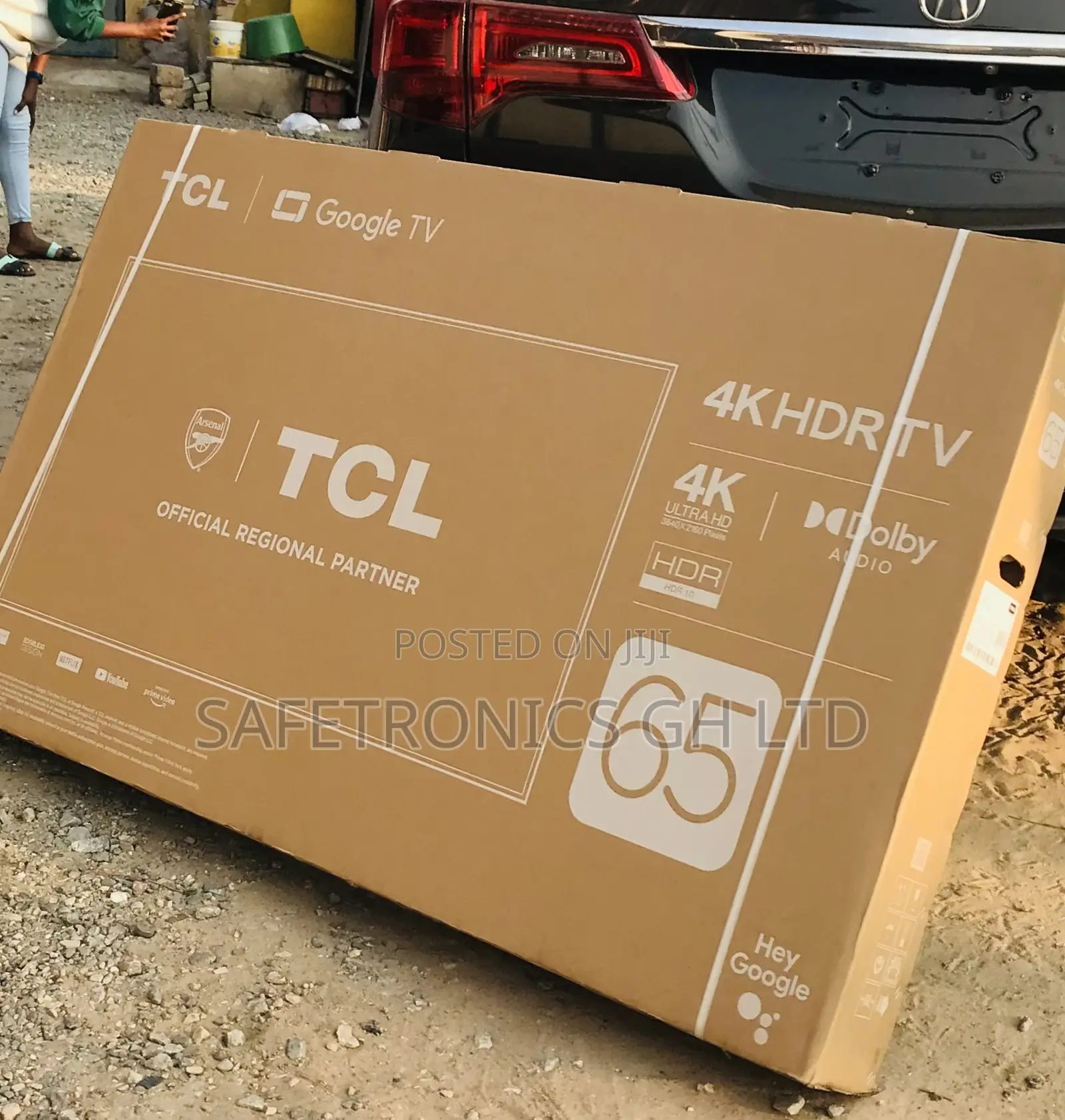Led Smart TCL Crystal Sleek P635 65 Inch HDR Tv