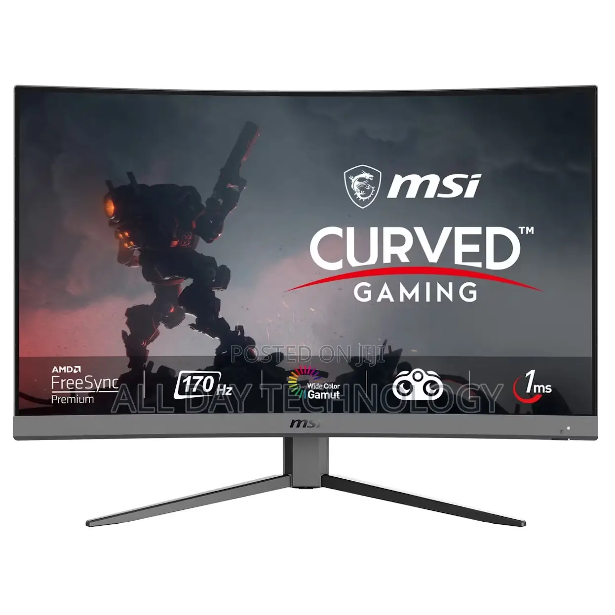 Msi 32" Optix G32c4 170hz Ips Curved Gaming Monitor