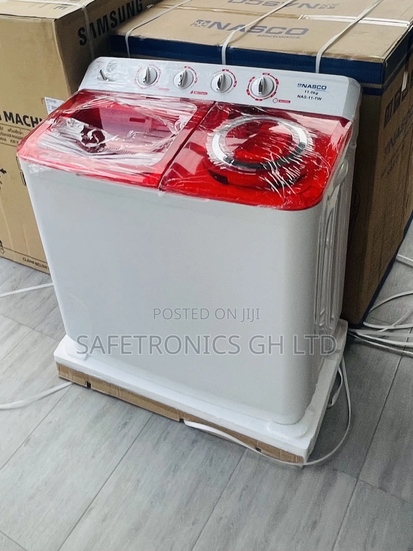  Twintub Nasco 11kg Semiautomatic Topload Washer 