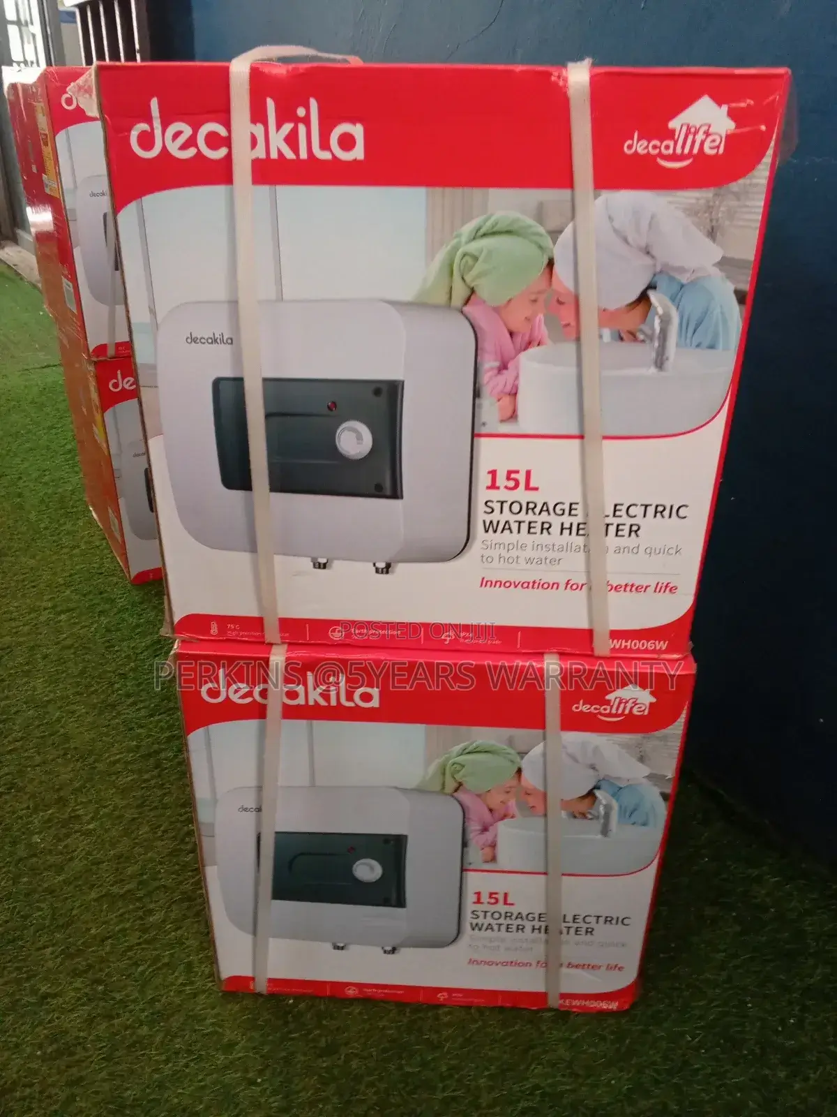 Decakila 15liters Electric Water Heater
