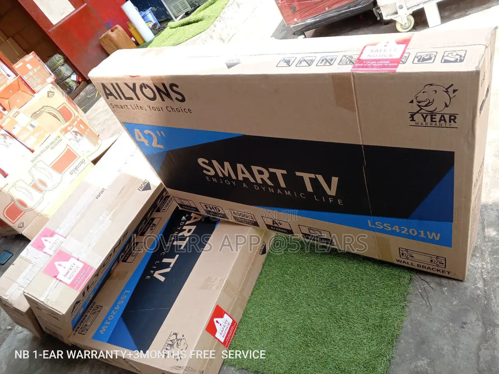 Ailyons Television Television 42inche USB Dynamic Smart Life