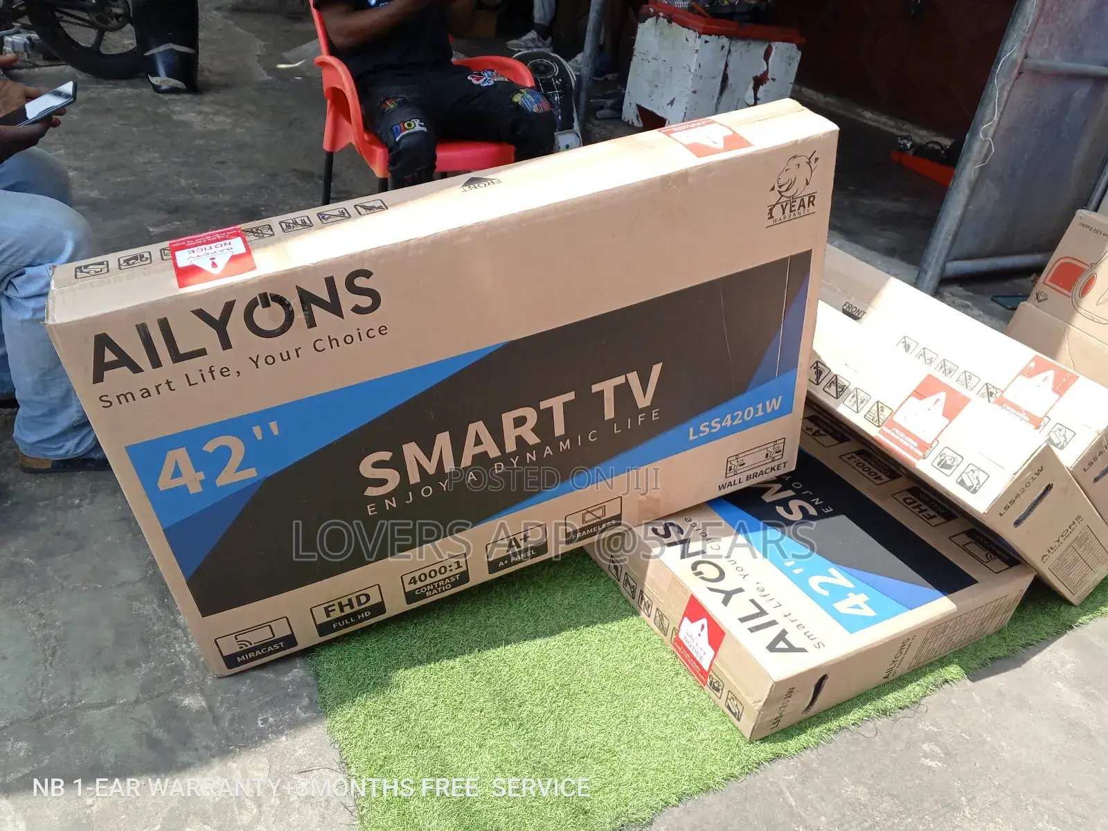 Ailyons Television Television 42inche USB Dynamic Smart Life