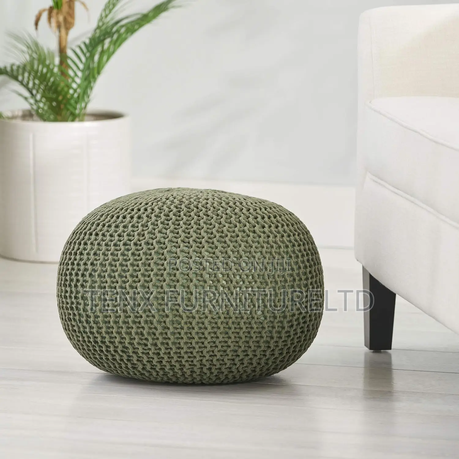 Pouf, (Green)