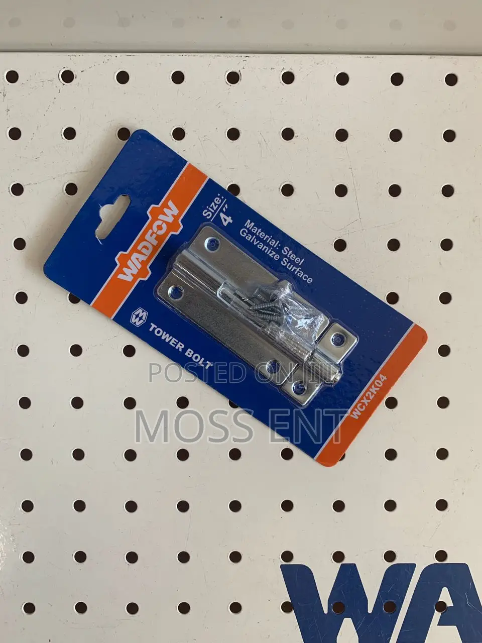 Tower Bolt - Wcx2k04