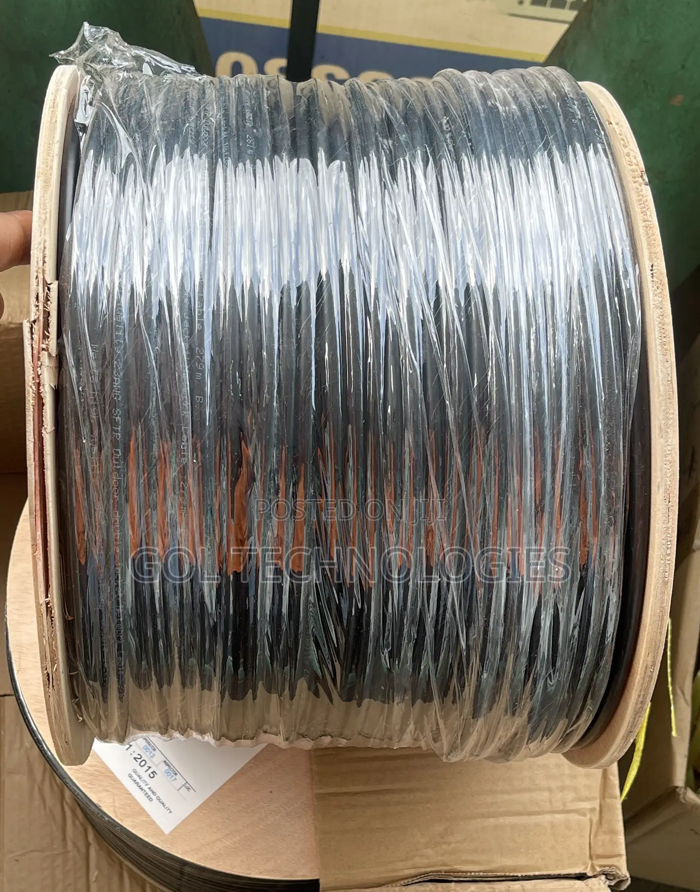 Cat6 SFTP Double Coated Outdoor Cable High Speed Cable