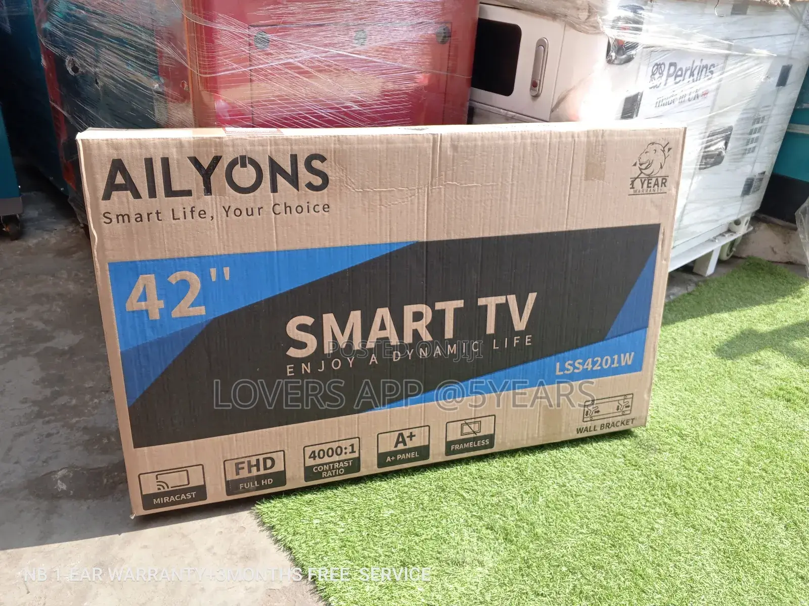 Durable and Affordable Ailyons TVS LSS4201W 42inches Enjoy