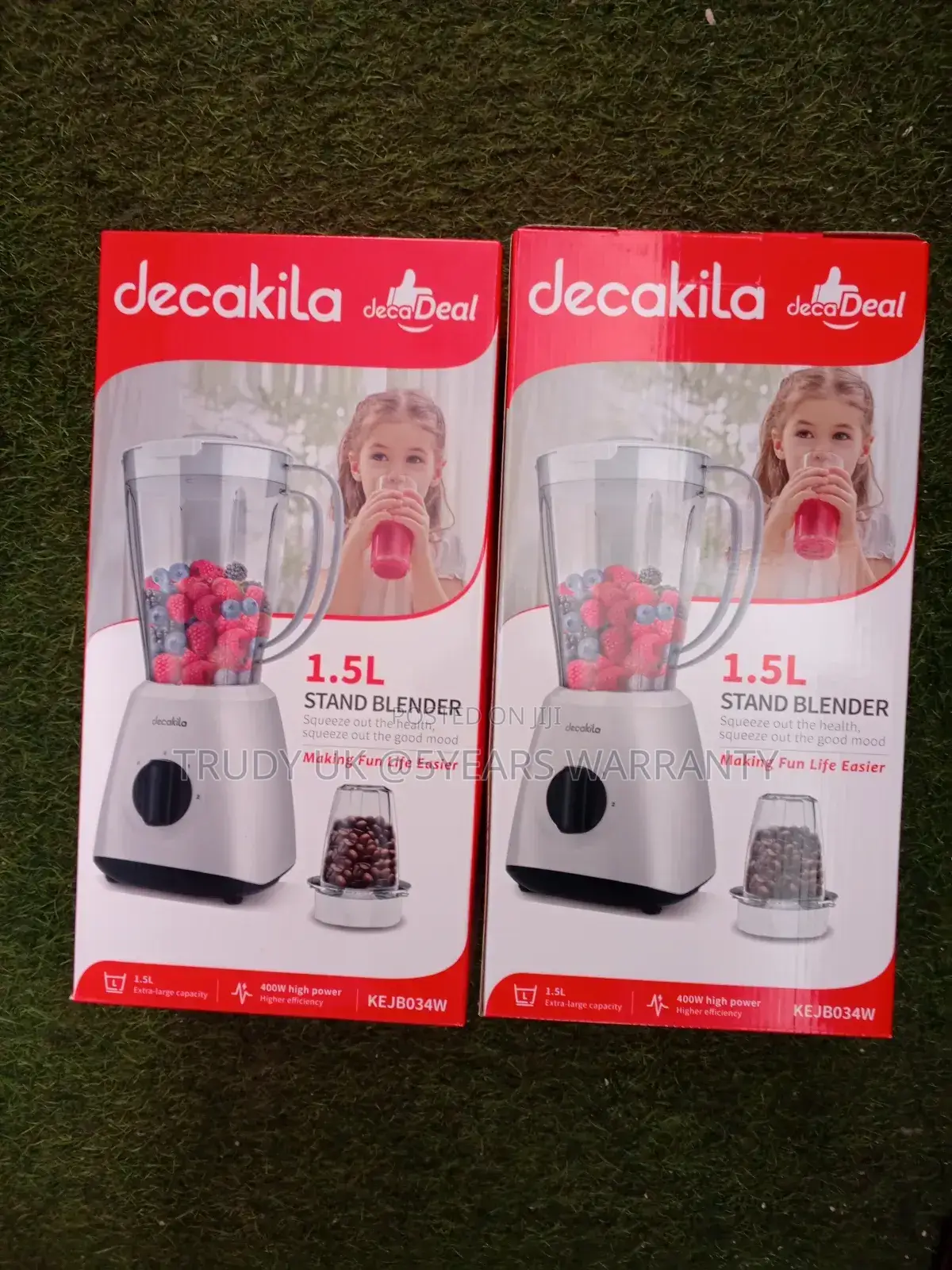 Fresh Fastest 1.5liters Decakila Stand Blender