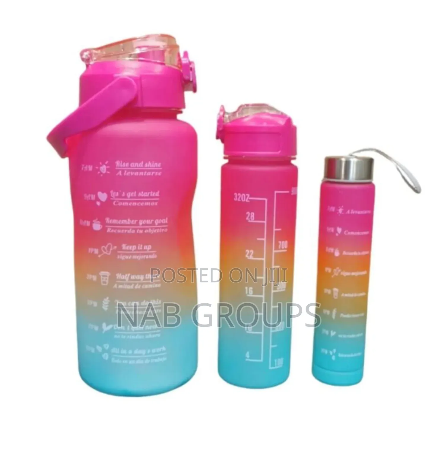 3 Set Water Bottle