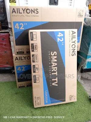 Unique Brand New Ailyons "42" Television TVS 4000:1 Smart TV