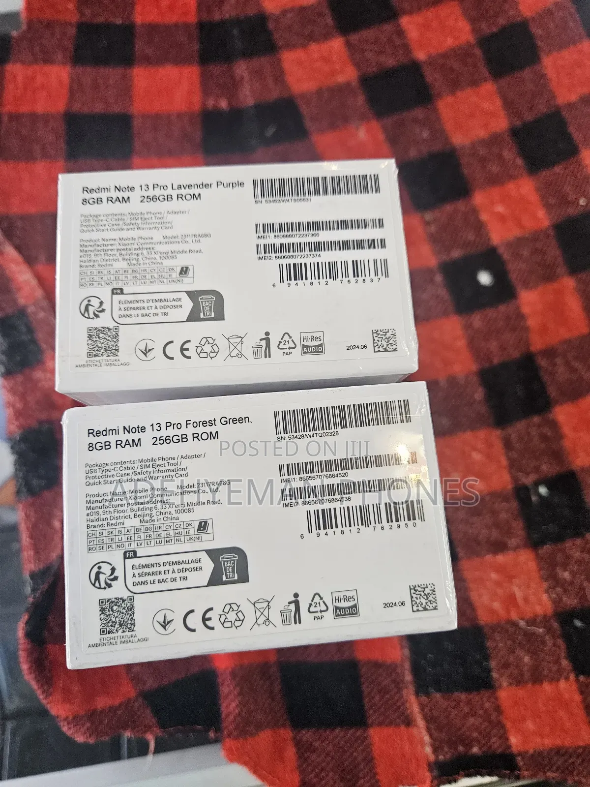 New Xiaomi Redmi Note 13 Pro 256 GB