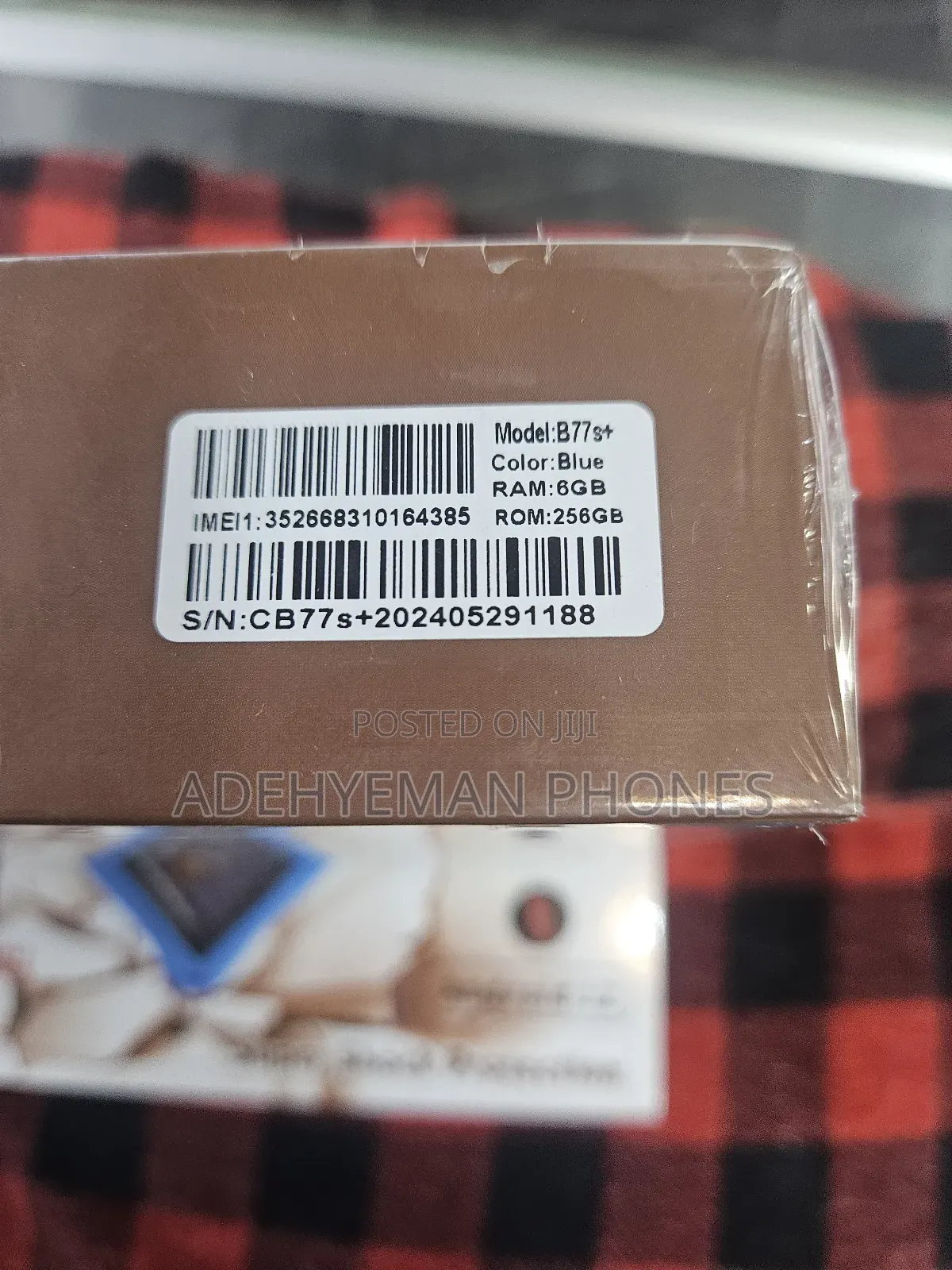 New Bebe B77s Plus 256 GB Blue