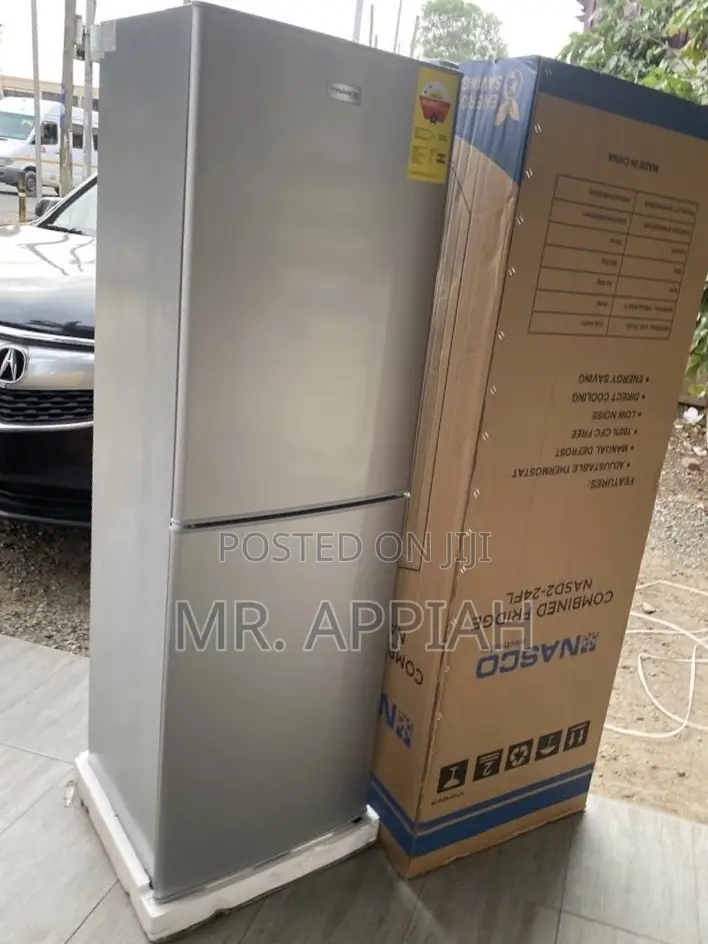 Sealed in Box Nasco D2-24 Double Door Refrigerator 
