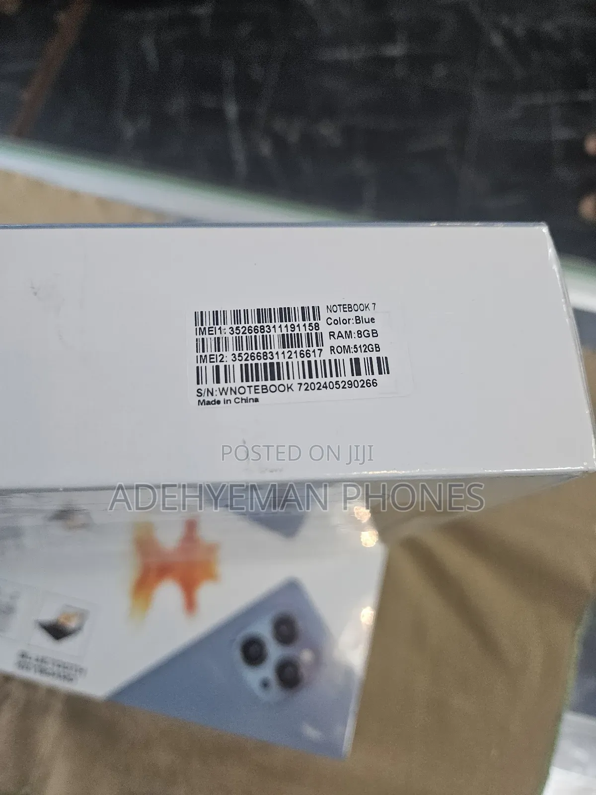 New Idino Notebook 7 512 GB Blue