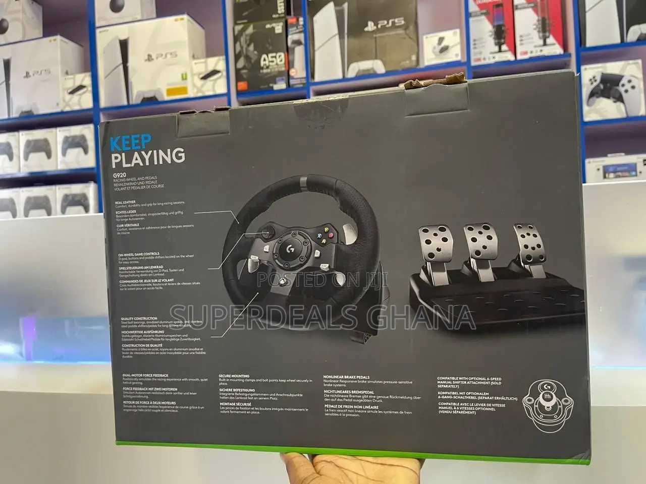 Logitech Gaming G920 Driving Force Racing Wheel