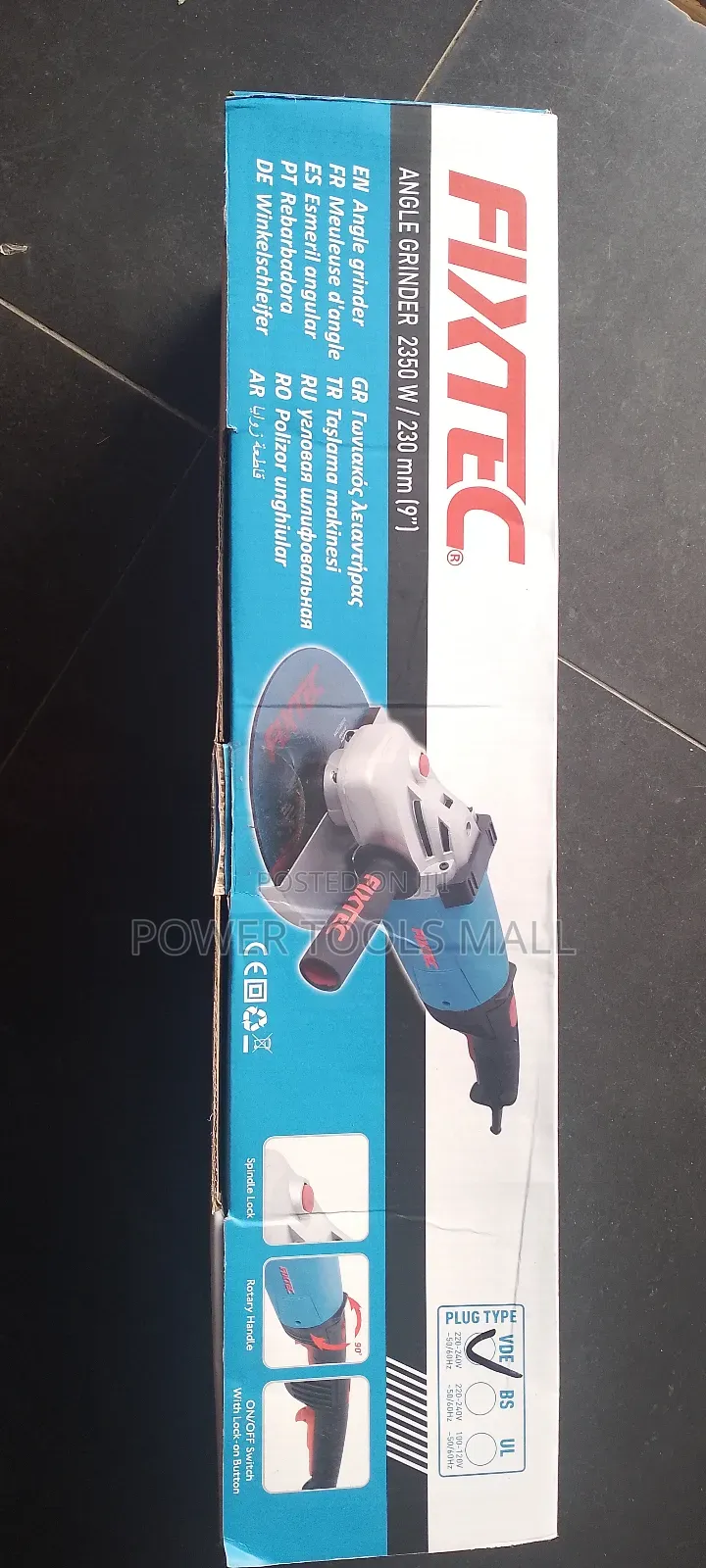 Fixtec 9"Angle Grinder 2350W