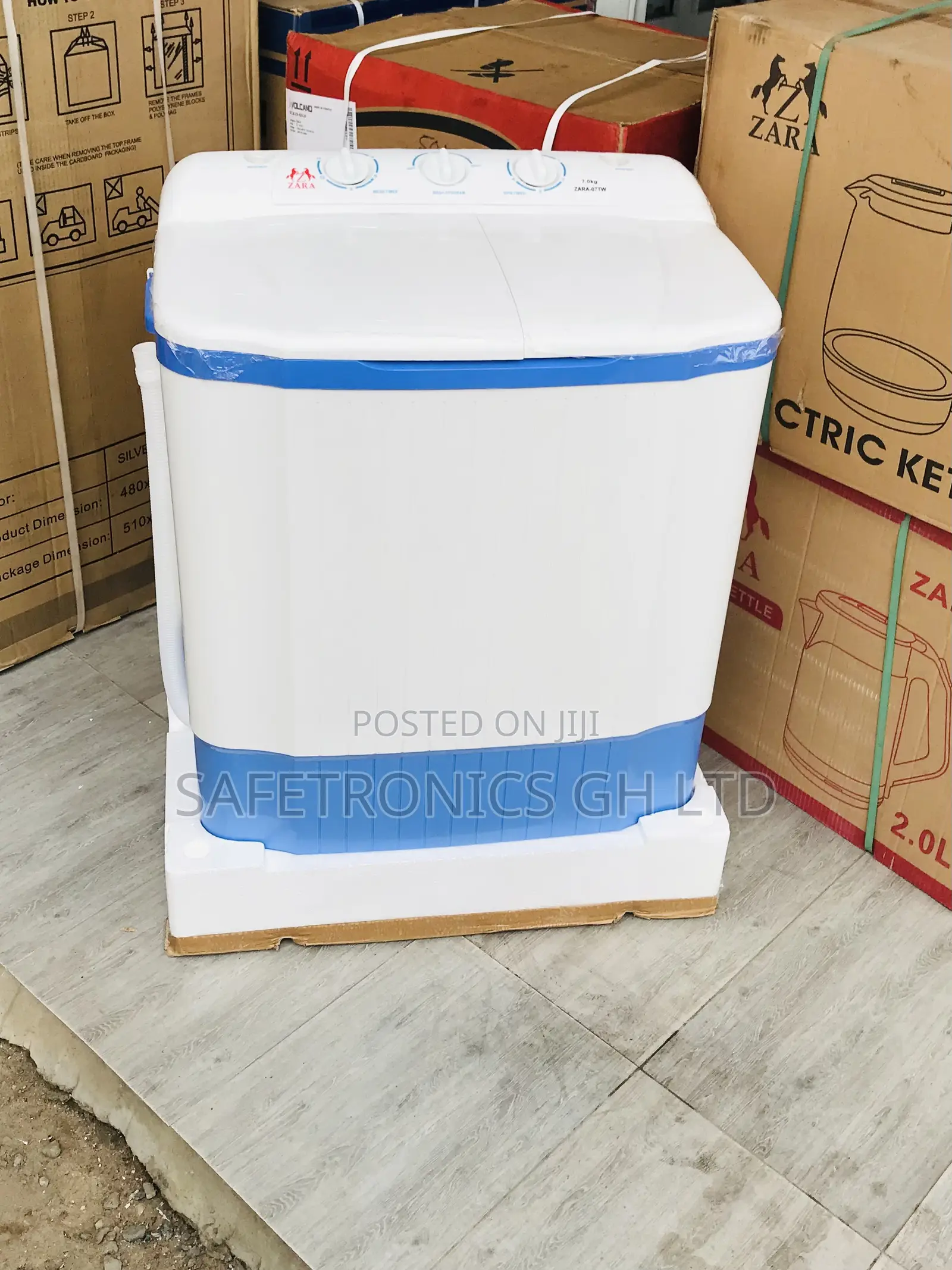 Zara 7kg Topload Semiautomatic Lastest Washer 