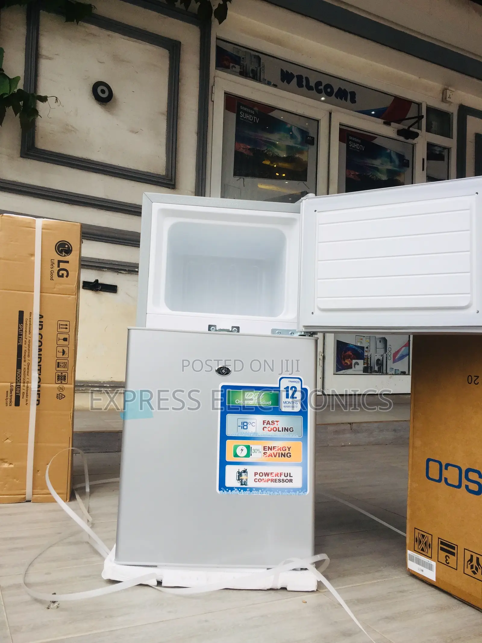Unbelievable Price Double Door Fridge Nasco Nas-120fl