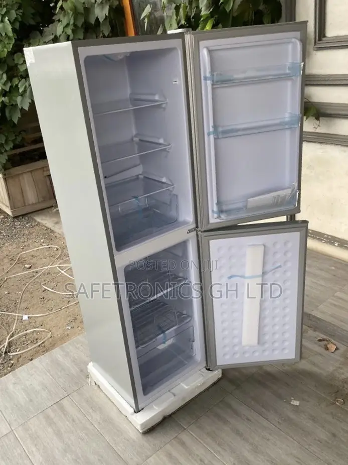 Fabulous Doubledoor Gray Nasd2-24 Bottomfreezer Fridge