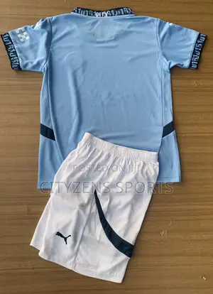 Manchester City 2024/25 Home Kids Jersey