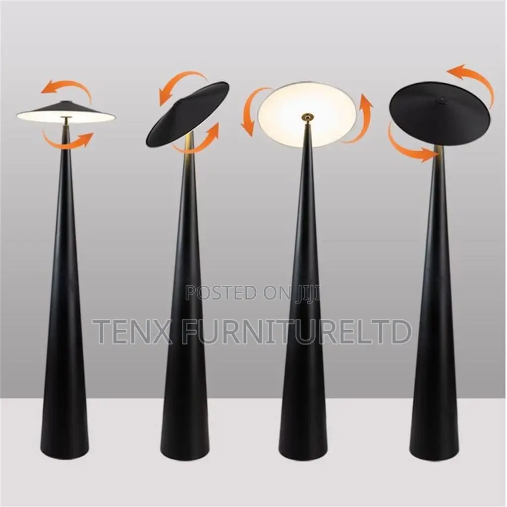 Floor Lamp (Mushroom) Led Black