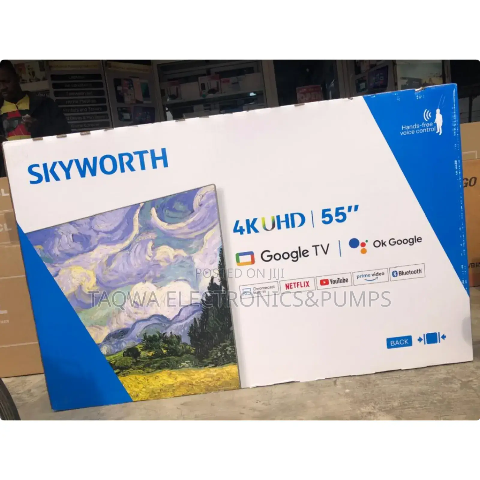 Elegant Skyworth 55"Smart Android Tv