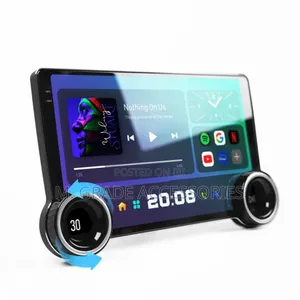 Dual Knob Android Radio Apple Carplay