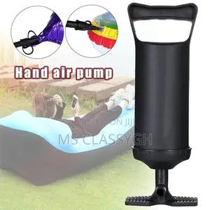 Hand Air Pump Inflator Kit Swimming Rings Inflatable Mattres