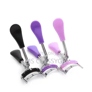 Pro Make Up Eyelash Curler Tweezers Style Cute Handle Curl E