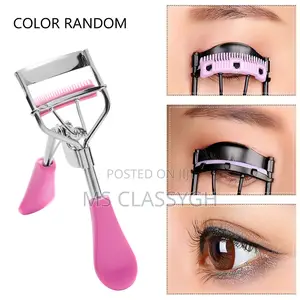 Pro Make Up Eyelash Curler Tweezers Style Cute Handle Curl E