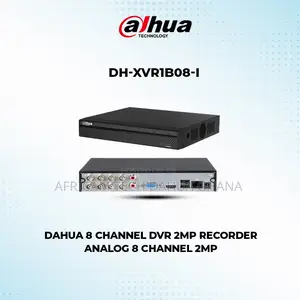 Dahua 8 Channels 2mp DVR Audio 1ssd 512gb Built in CCTV