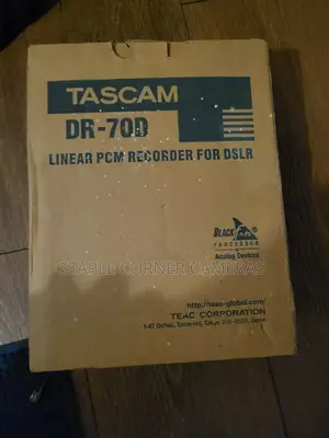 Tascam Dr-70d Channel Audio Field Recorder