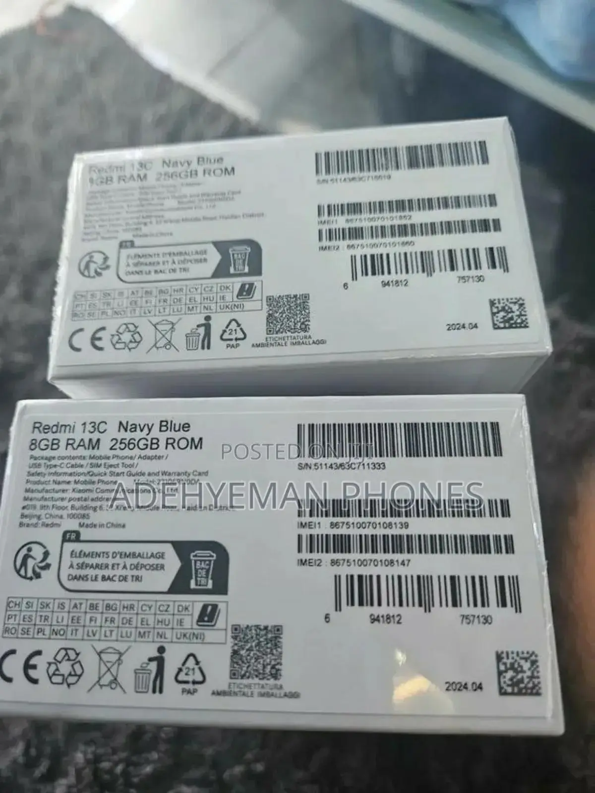 New Xiaomi Redmi 13C 256 GB