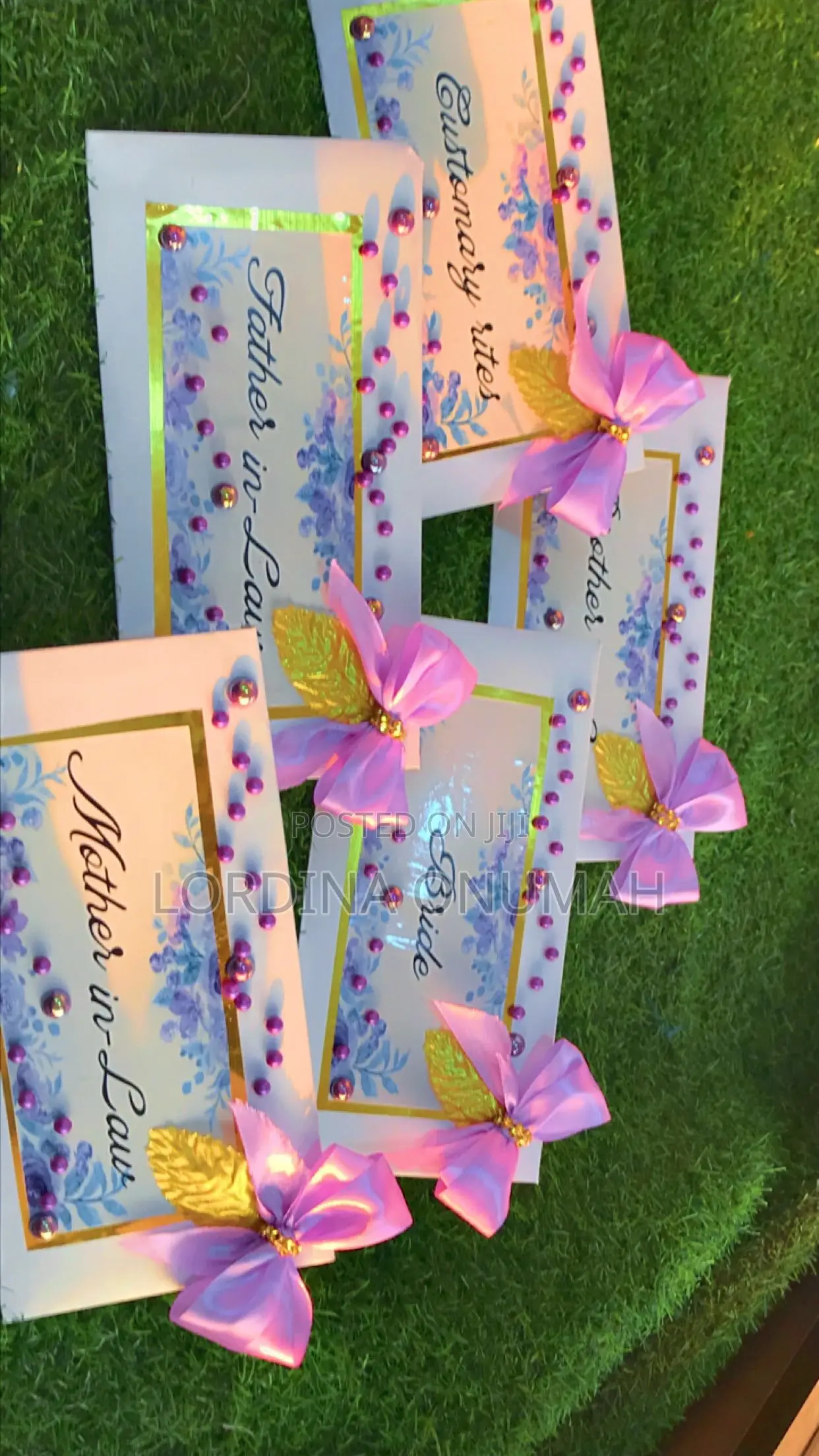 Designed Dowry Envelopes