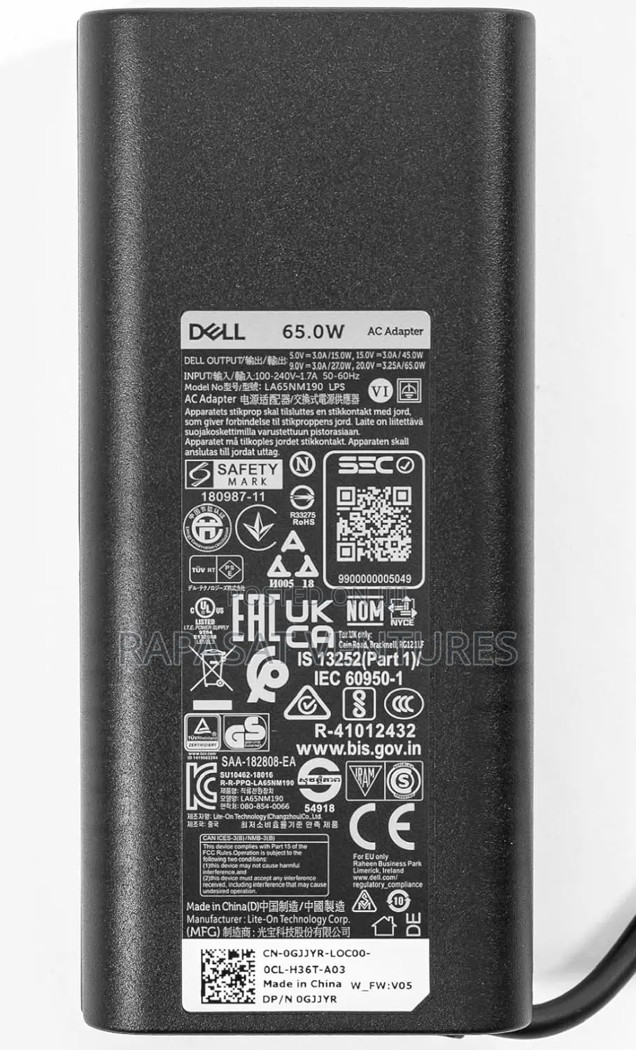 Dell 65W USB-C Laptop Charger