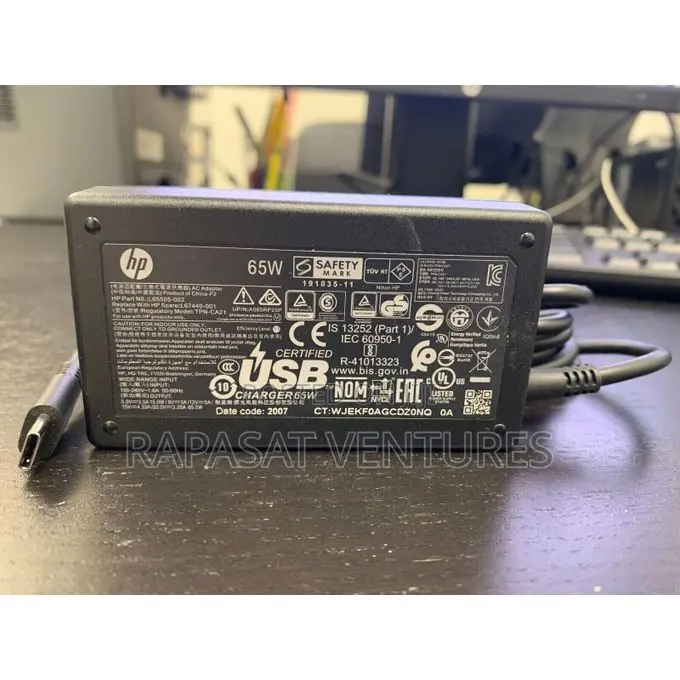 Hp 20V 3.25A 65W Original AC Power Adapter
