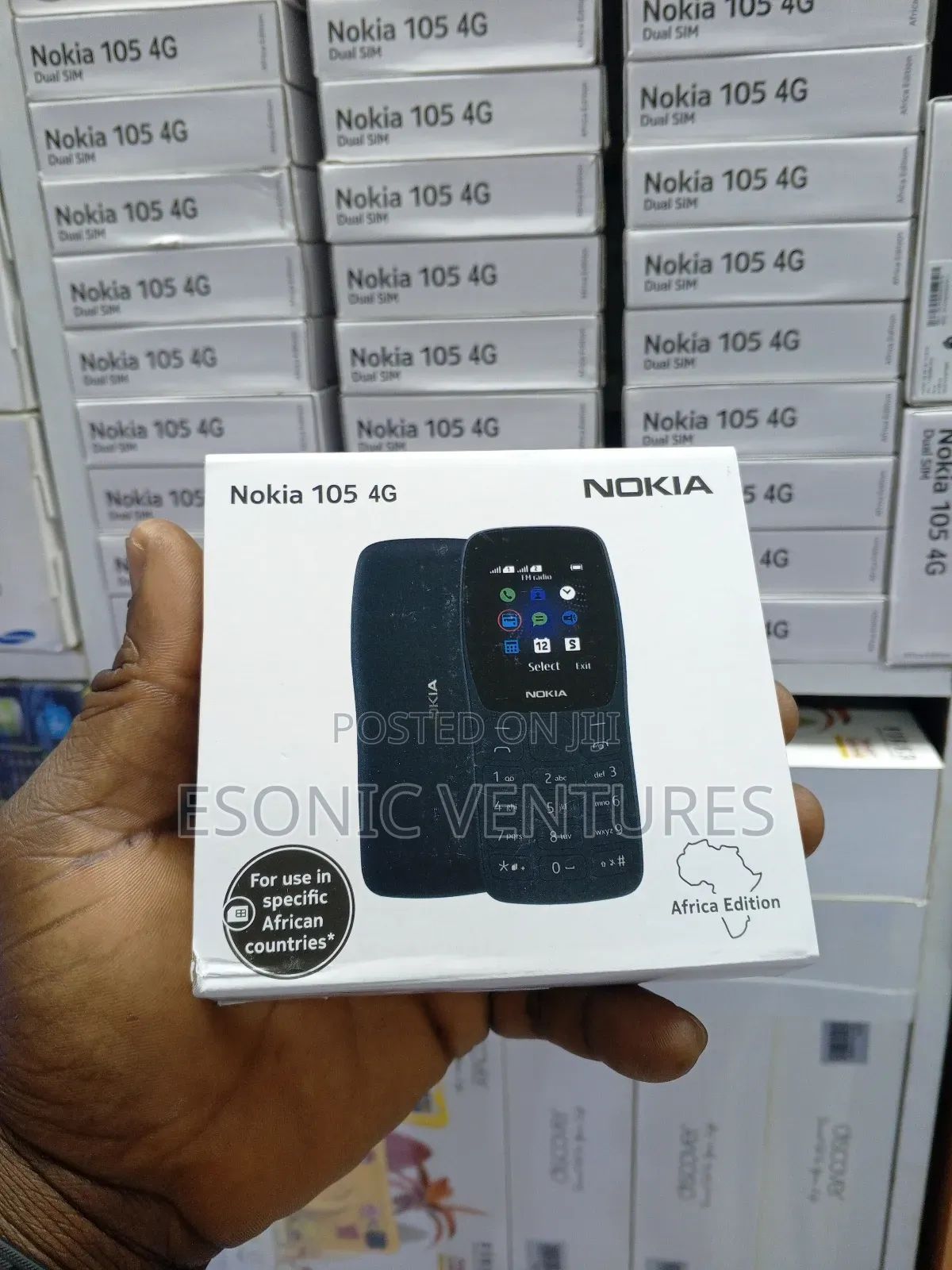New Nokia 105 4G Black