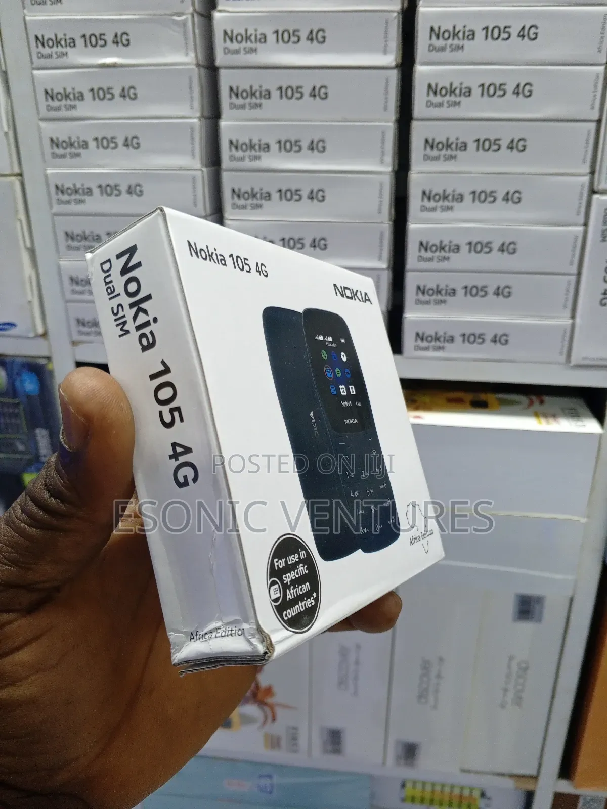New Nokia 105 4G Black