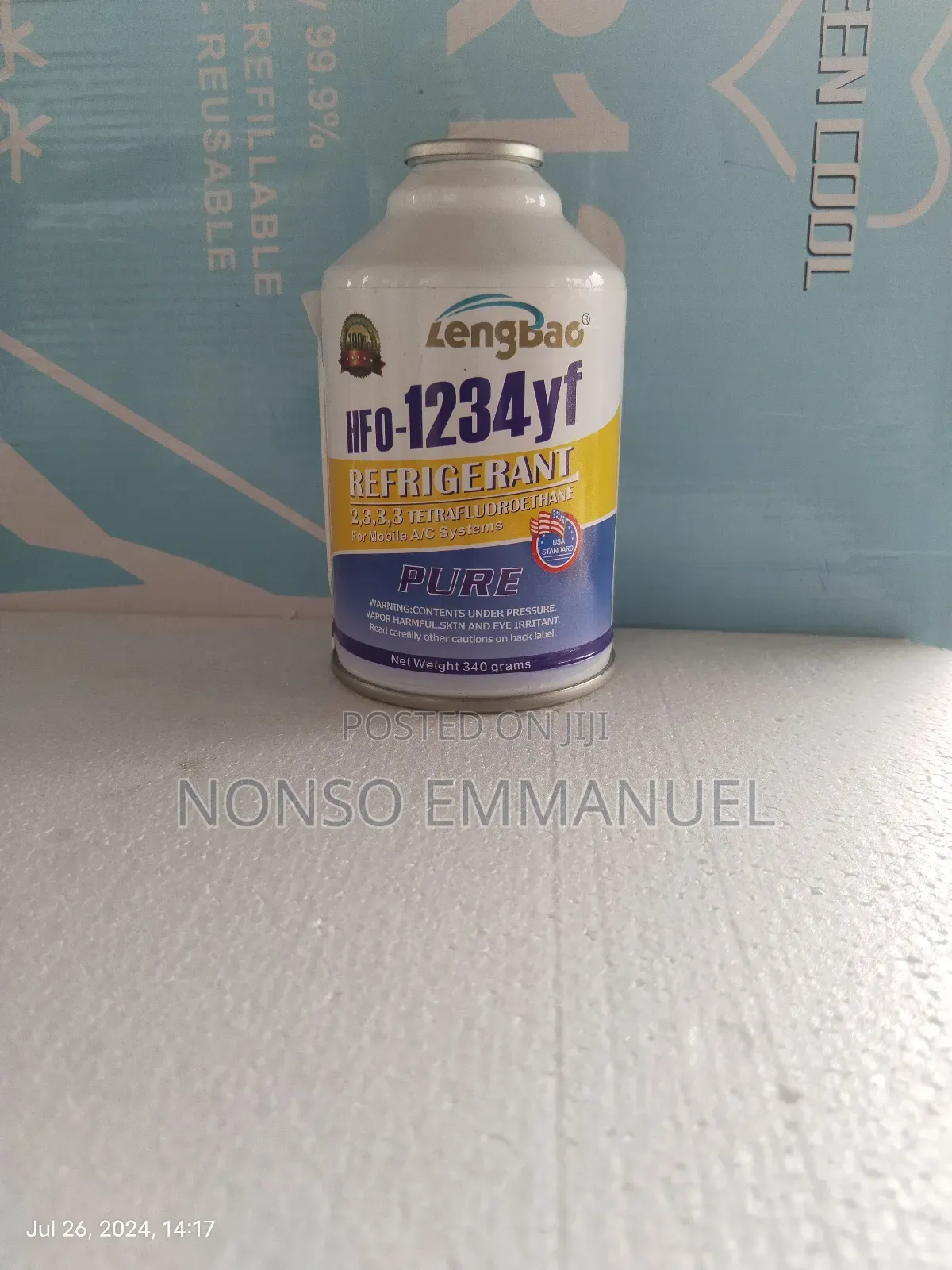 R1234yf Gas