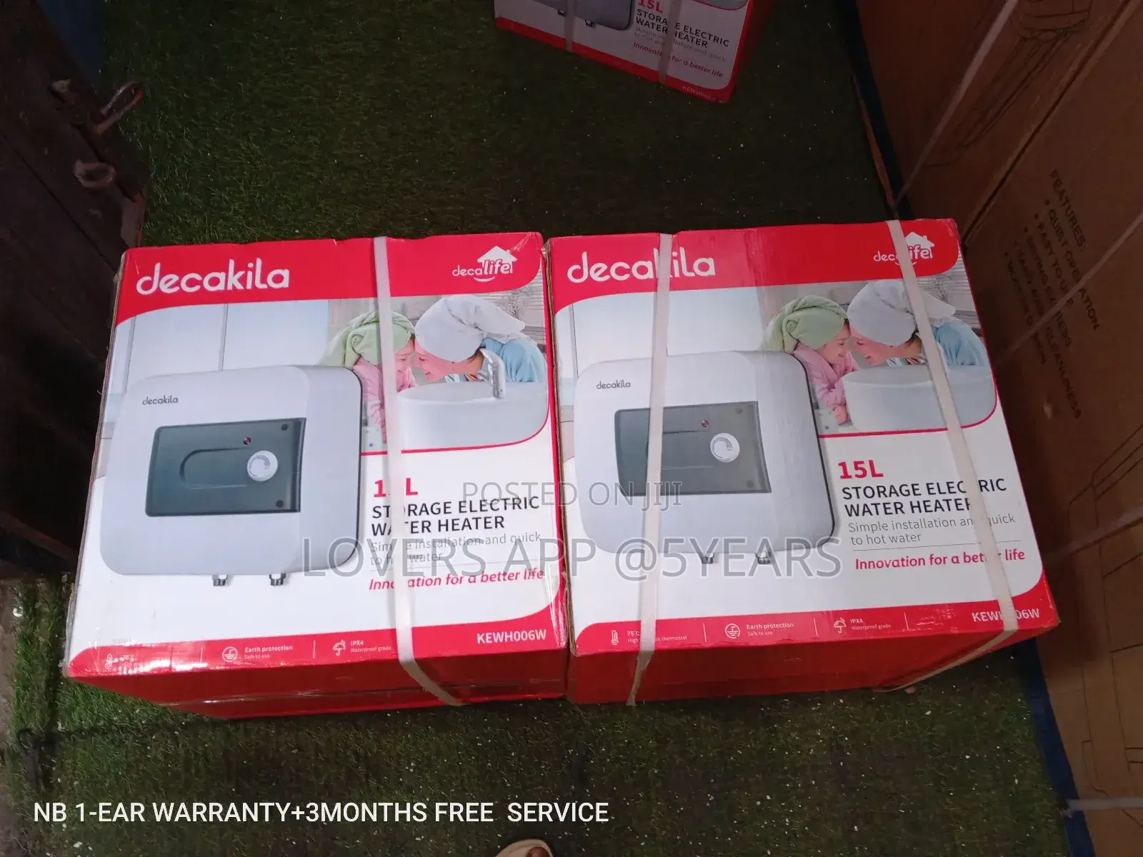Decakila Storage Electric Water Heater 1.5L Super Quality