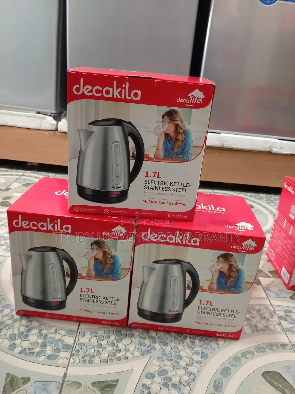 Brand New 1.7liters Kettle Stainless Affordable