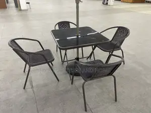 Outdoor Table Set(With Umbrella)