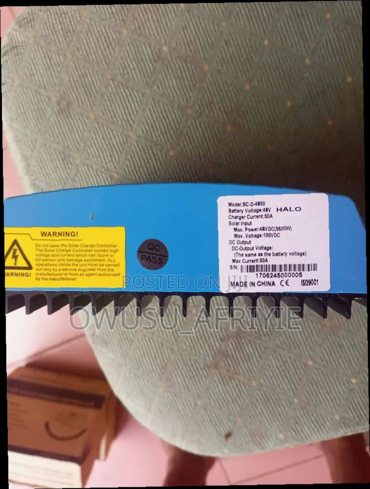 48v 50A Charge Controller