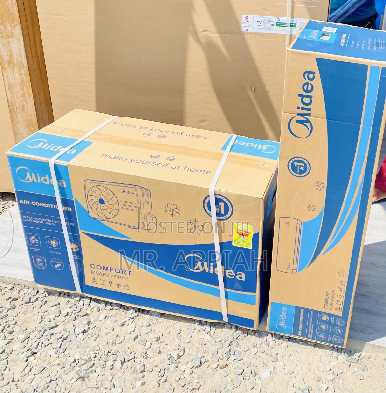Split Type Midea R410a 2.0hp Air Conditioner, MSAF-18CRN1