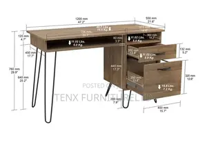 Computer Desk (Retro Style )