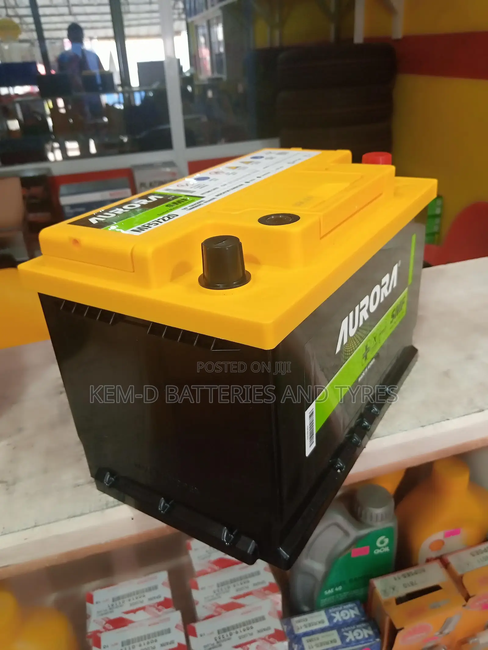 15 Plates Aurora Car Batteries + Free Battery Delivery